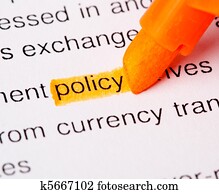 policy word
