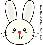 Cute Rabbit Vector Cute Rabbit Vector