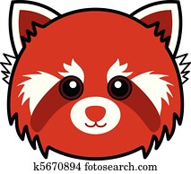 Cute Red Panda Vector Cute Red Panda Vector