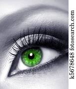 green eye green eye