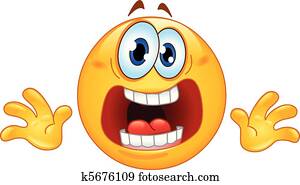 panik, emoticon panik, emoticon