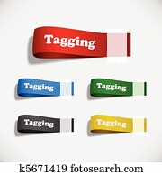 Tag Sticker Label Plaster Shadow