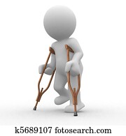 Crutch 3d Crutch 3d