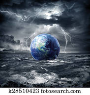 earth in the storm earth in the storm