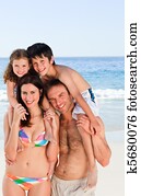 Family on the beach Family on the beach