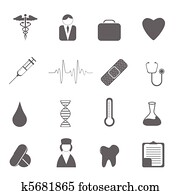 Health care icons