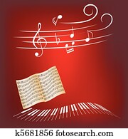 klavier, musik klavier, musik