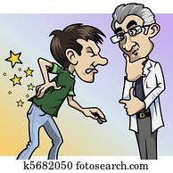 ouch!, was, a, pain,, doctor! ouch!, was, a, pain,, doctor!