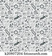 Programming , computers - seamless background Programming , computers - seamless background