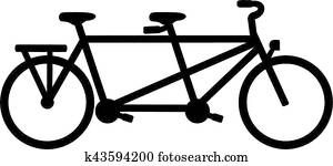 Tandem bike Tandem bike