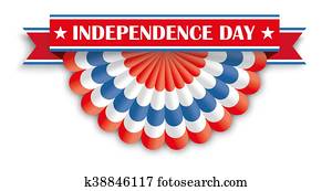 Independence Day USA Bunting Independence Day USA Bunting