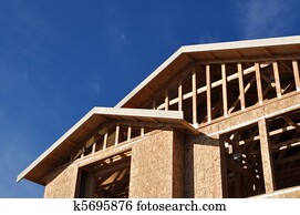 New Home Under Construction