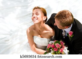 par casando, -, noiva noivo