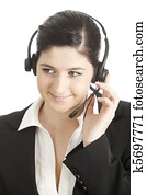 telefongesprächszentrumsoperateur