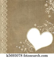 בציר, אלגנטי, לב, הסגר, עם, שנץ, ו, פנינה