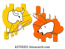 Negociar, forex, gráficos Banco de Imagem | k5425797 ... diagrama er negociar 