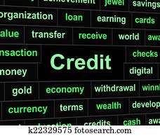 Debts Credit Means Debit Card And Bankcard