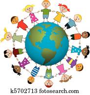 enfants, monde
