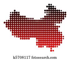 Map of China Map of China