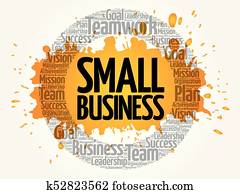 Small Business word cloud collage Small Business word cloud collage