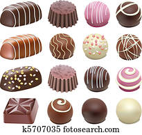 סוכריות של שוקולד