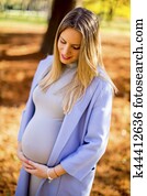 Beautiful pregnant woman outdoors Beautiful pregnant woman outdoors