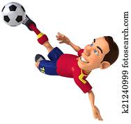 שחקן של כדורגל