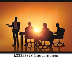 Business meeting Business meeting