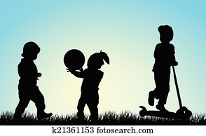 Children playing Children playing