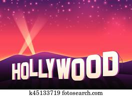 hollywood, hügel hollywood, hügel