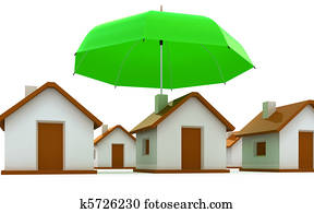 Home insurance concept Home insurance concept