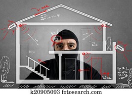 ladrão, apartamento