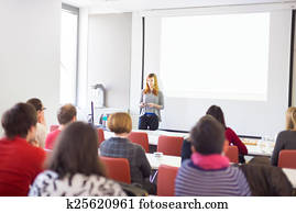 Lecture at university. Lecture at university.