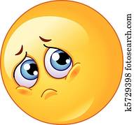Sad emoticon Sad emoticon