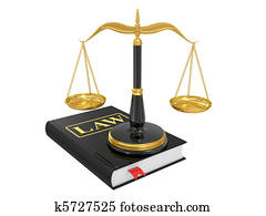 scales on a law book scales on a law book