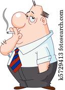 Smoking man Smoking man