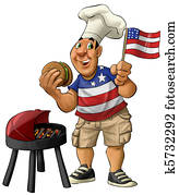 American barbecue American barbecue