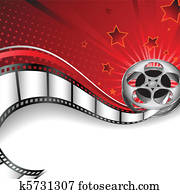 fundo, com, cinema, Motives