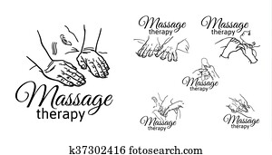 Therapeutic manual massage. Medical therapy Therapeutic manual massage. Medical therapy