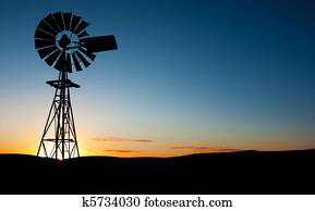 Windmill Sunrise Windmill Sunrise