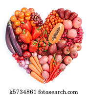 אדום, אוכל בריא