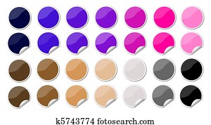 colorful sticker , postit set