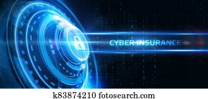 Cyber security data protection business technology privacy concept. Cyber insurance. Cyber security data protection business technology privacy concept. Cyber insurance.