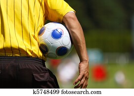 Soccer referee Soccer referee