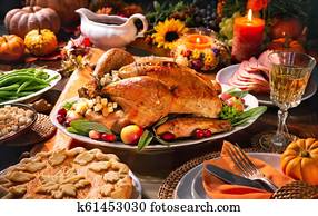 Thanksgiving turkey dinner Thanksgiving turkey dinner