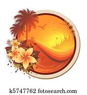 Tropical Frame Tropical Frame