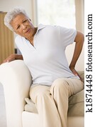Woman With Back Pain Woman With Back Pain