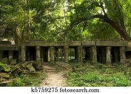 Ancient Ruins in Cambodia