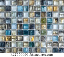 Colorful Mosaic Tiles abstract texture and background