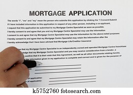 Mortgage application